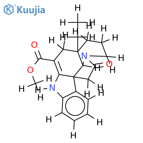 10-oxo-2,3-didehydro-aspidospermidine-3-carboxylic acid methyl ester structure