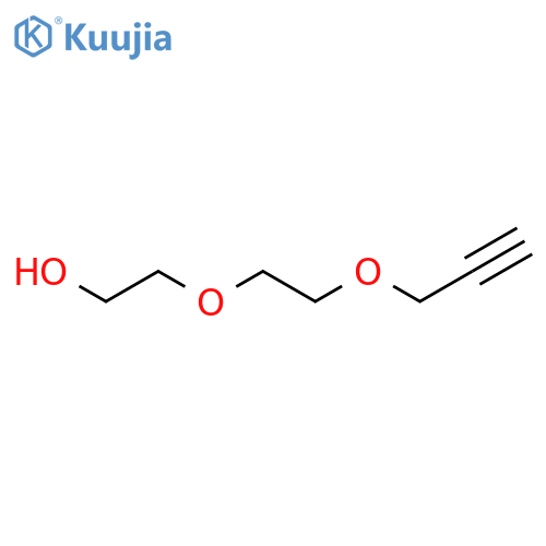 Propargyl-PEG2-OH structure