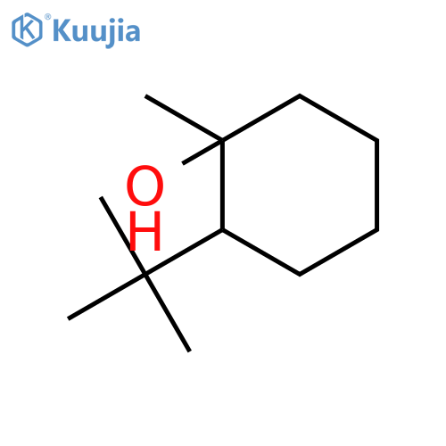 2-tert-butyl-1-methylcyclohexan-1-ol structure