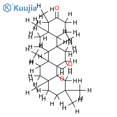 D:A-friedo-3-oxo-oleanane-27-carboxylic acid structure