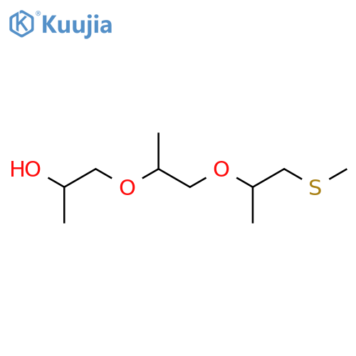 2-Propanol,1-[1-methyl-2-[1-methyl-2-(methylthio)ethoxy]ethoxy]- structure