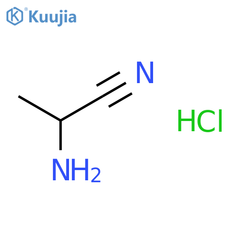 rac-a-Aminopropionitrile Hydrochloride structure