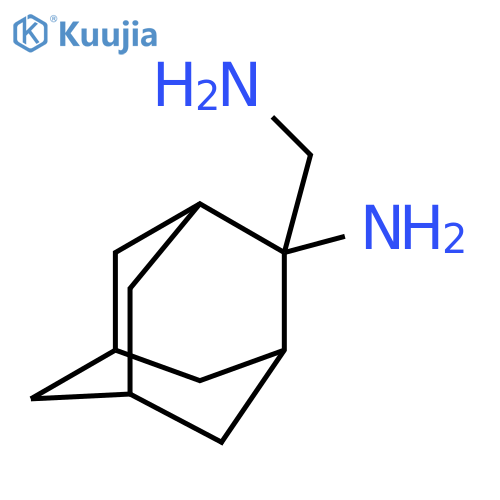 2-(Aminomethyl)adamantan-2-amine structure