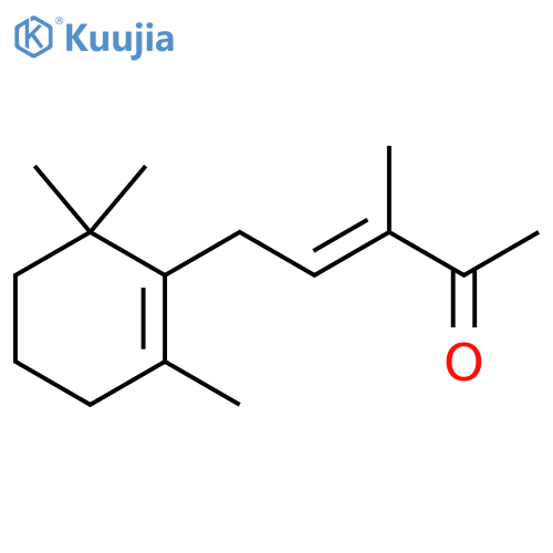 3-PENTEN-2-ONE, 3-METHYL-5-(2,6,6-TRIMETHYL-1-CYCLOHEXEN-1-YL)- structure