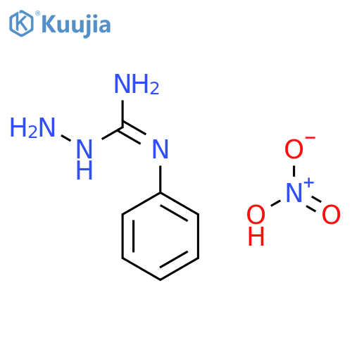 N'-amino-N-phenylguanidine, nitric acid structure