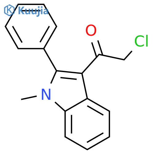 2-Chloro-1-(1-Methyl-2-Phenyl-1h-Indol-3-Yl)Ethan-1-One structure
