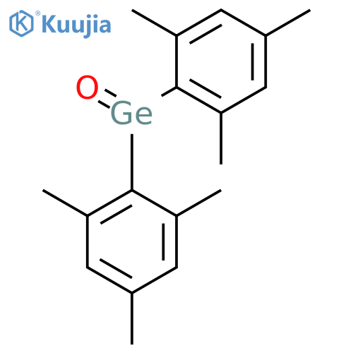 Germane, oxobis(2,4,6-trimethylphenyl)- structure