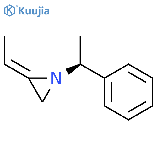 Aziridine, 2-ethylidene-1-[(1S)-1-phenylethyl]-, (2Z)- structure