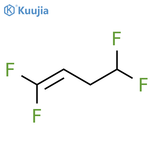 1-Butene, 1,1,4,4-tetrafluoro- structure