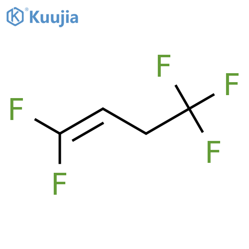 1-Butene, 1,1,4,4,4-pentafluoro- structure