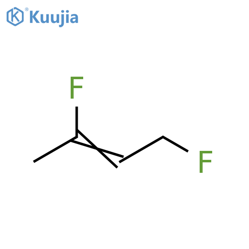 2-Butene, 1,3-difluoro- structure