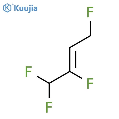 2-Butene, 1,1,2,4-tetrafluoro- structure