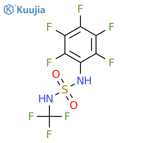 SULFAMIDE, N-(PENTAFLUOROPHENYL)-N'-(TRIFLUOROMETHYL)- structure