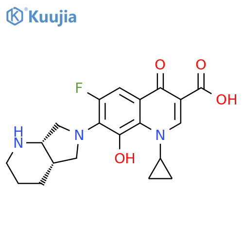 8-Hydroxymoxifloxacin structure