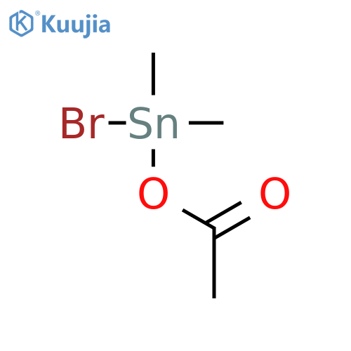 Stannane, (acetyloxy)bromodimethyl- structure