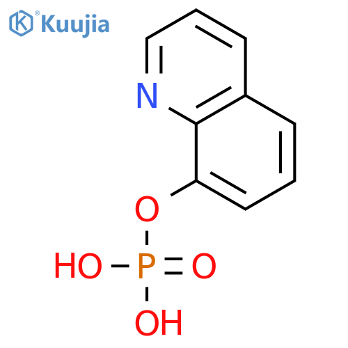 8-Quinolinol,8-(dihydrogen phosphate) structure