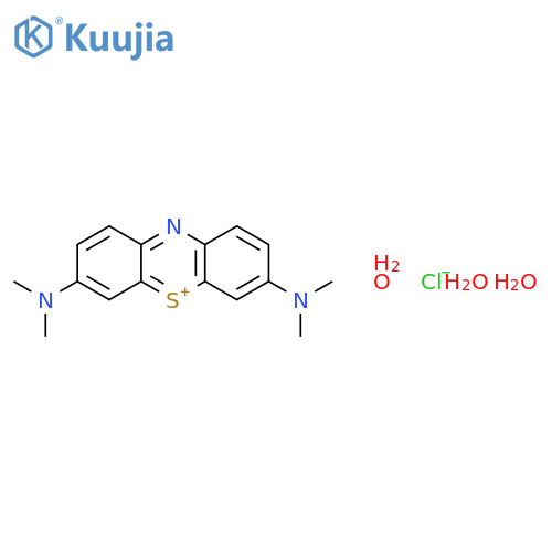 Methylene Blue trihydrate structure