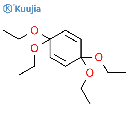 3,3,6,6-Tetraethoxycyclohexa-1,4-diene structure