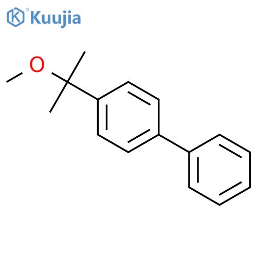 1,1'-Biphenyl, 4-(1-methoxy-1-methylethyl)- structure