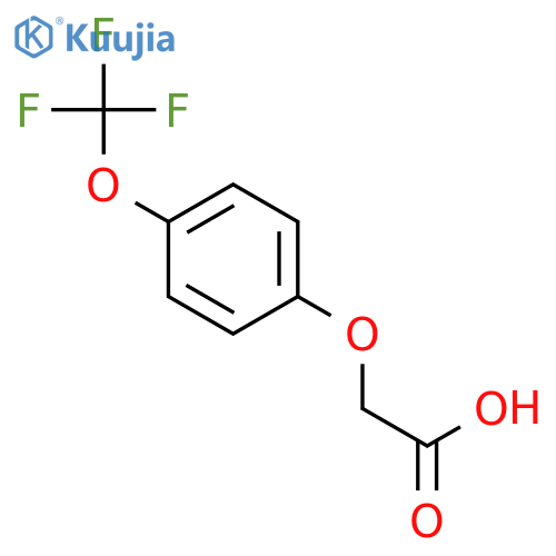 2-(4-(Trifluoromethoxy)phenoxy)acetic acid structure