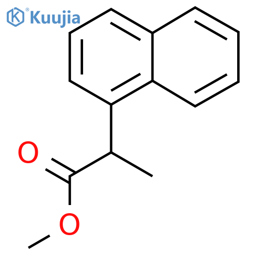 α-Methyl-1-naphthaleneacetic Acid Methyl Ester structure