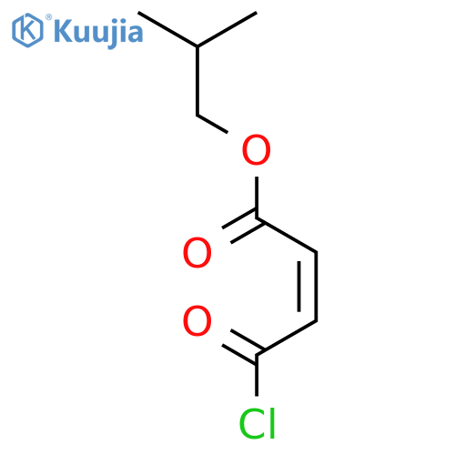 2-Butenoic acid, 4-chloro-4-oxo-, 2-methylpropyl ester, (Z)- structure