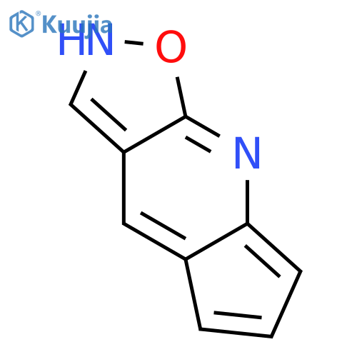 2H-Cyclopent[b]isoxazolo[4,5-e]pyridine(9CI) structure