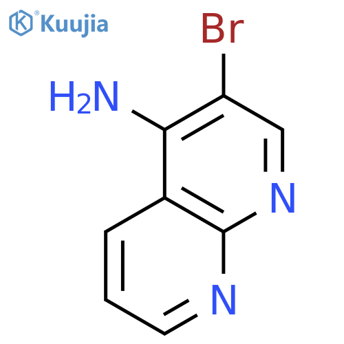 3-bromo-1,8-naphthyridin-4-amine structure