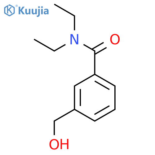 Benzamide,N,N-diethyl-3-(hydroxymethyl)- structure