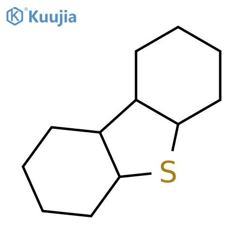 Dibenzothiophene, dodecahydro- structure