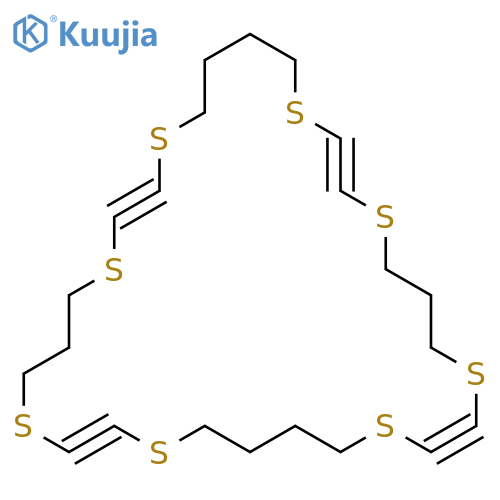 1,4,8,11,16,19,23,26-octathiacyclotriaconta-2,9,17,24-tetrayne structure