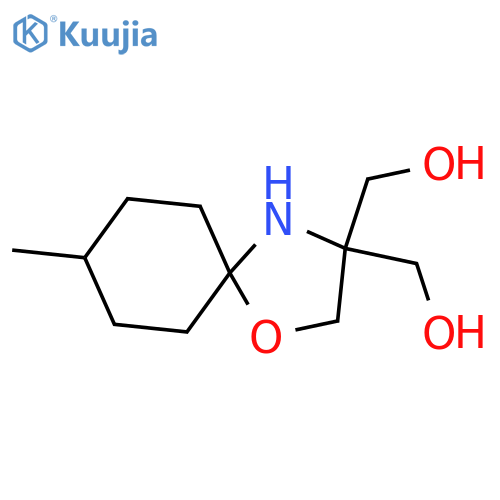 (8-methyl-1-oxa-4-azaspiro[4.5]decane-3,3-diyl)dimethanol structure