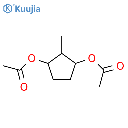 1,3-Cyclopentanediol,2-methyl-, diacetate, (1a,2b,3a)- (9CI) structure