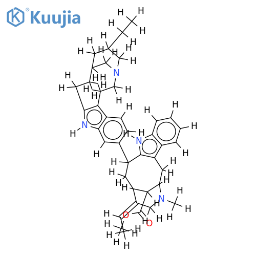 3-(5,18-seco-ibogamin-13-yl)-vobasan-17-oic acid methyl ester structure