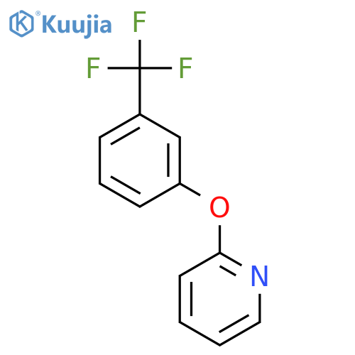 Pyridine, 2-[3-(trifluoromethyl)phenoxy]- structure