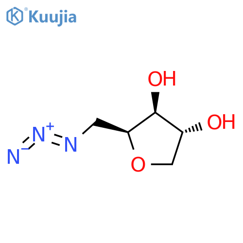 XYLITOL, 2,5-ANHYDRO-1-AZIDO-1-DEOXY- structure
