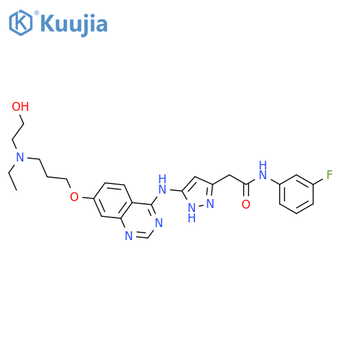 Barasertib-HQPA structure