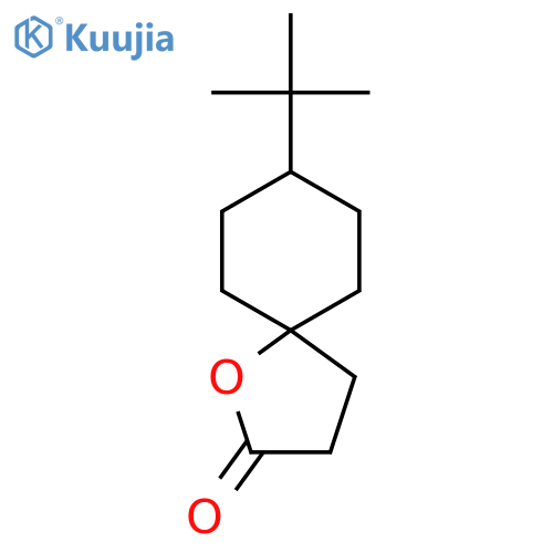 1-Oxaspiro[4.5]decan-2-one,8-(1,1-dimethylethyl)- structure