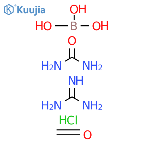Boricacid(H3BO3),polymerwithformaldehyde,guanidinemonohydrochlorideandurea structure