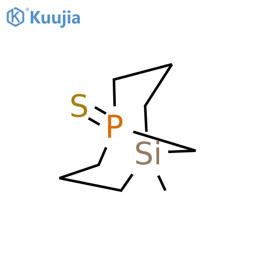 5-methyl-1-sulfanylidene-1λ5-phospha-5-silabicyclo[3.3.1]nonane structure