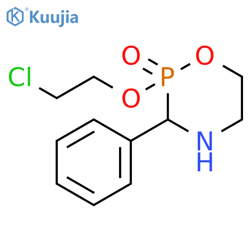 2-(2-chloroethoxy)-3-phenyl-1,4,2-oxazaphosphinane 2-oxide structure