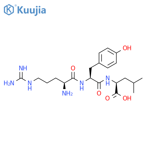 L-Leucine, L-arginyl-L-tyrosyl- structure