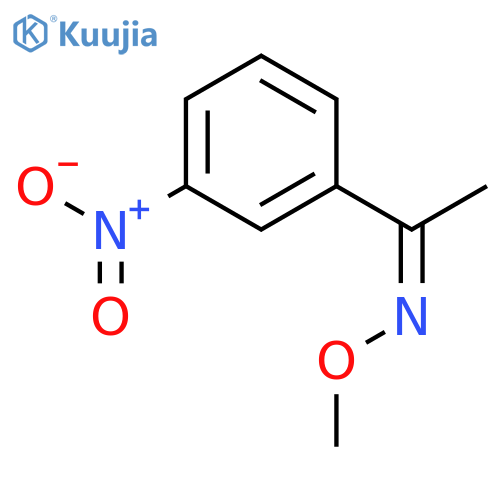methoxy1-(3-nitrophenyl)ethylideneamine structure