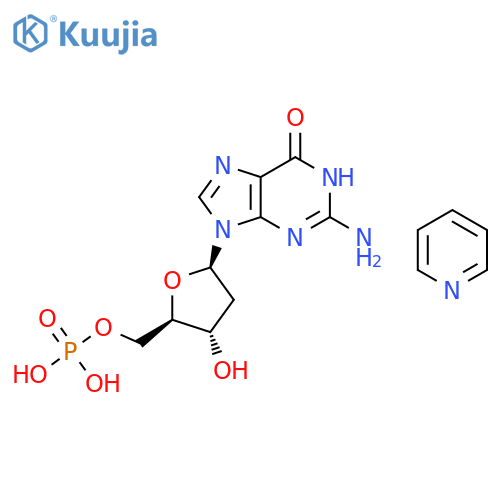 5'-Guanylic acid, 2'-deoxy-, compd. with pyridine (1:1) structure