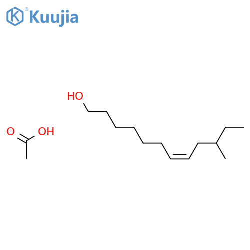 7-Dodecen-1-ol, 10-methyl-, acetate, (Z)- structure