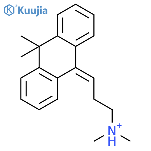 3-(10,10-dimethylanthracen-9(10H)-ylidene)-N,N-dimethylpropan-1-aminium structure
