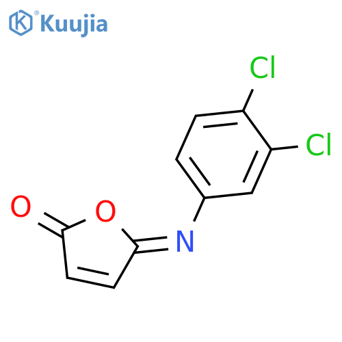 2(5H)-FURANONE, 5-[(3,4-DICHLOROPHENYL)IMINO]- structure