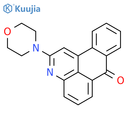 7H-DIBENZ[F,IJ]ISOQUINOLIN-7-ONE, 2-(4-MORPHOLINYL)- structure