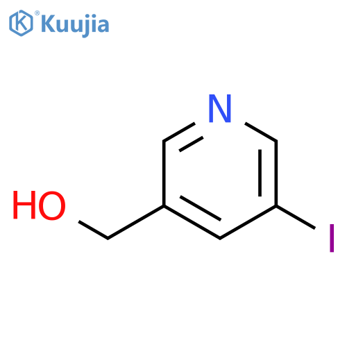 (5-Iodo-pyridin-3-yl)-methanol structure