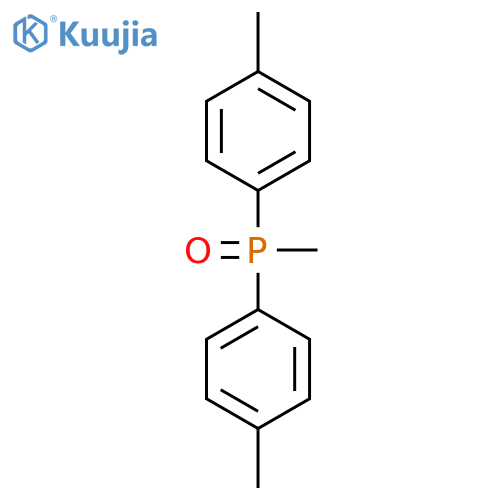 Phosphine oxide, methylbis(4-methylphenyl)- structure